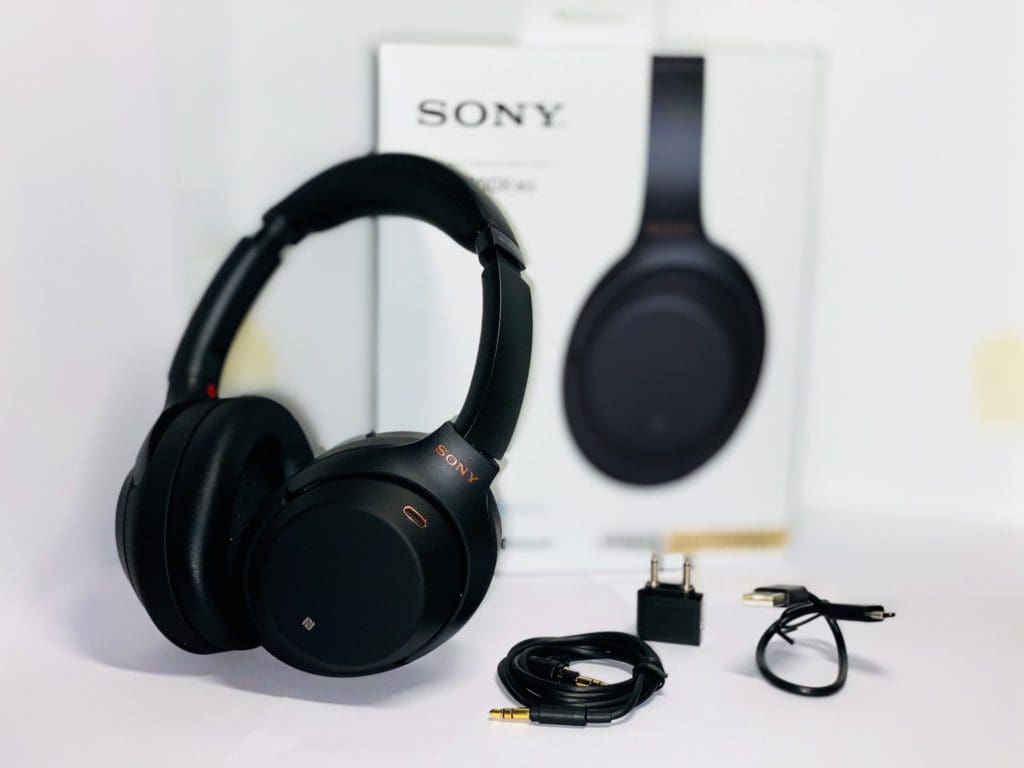 Sony Noise Canceling Headphones Box