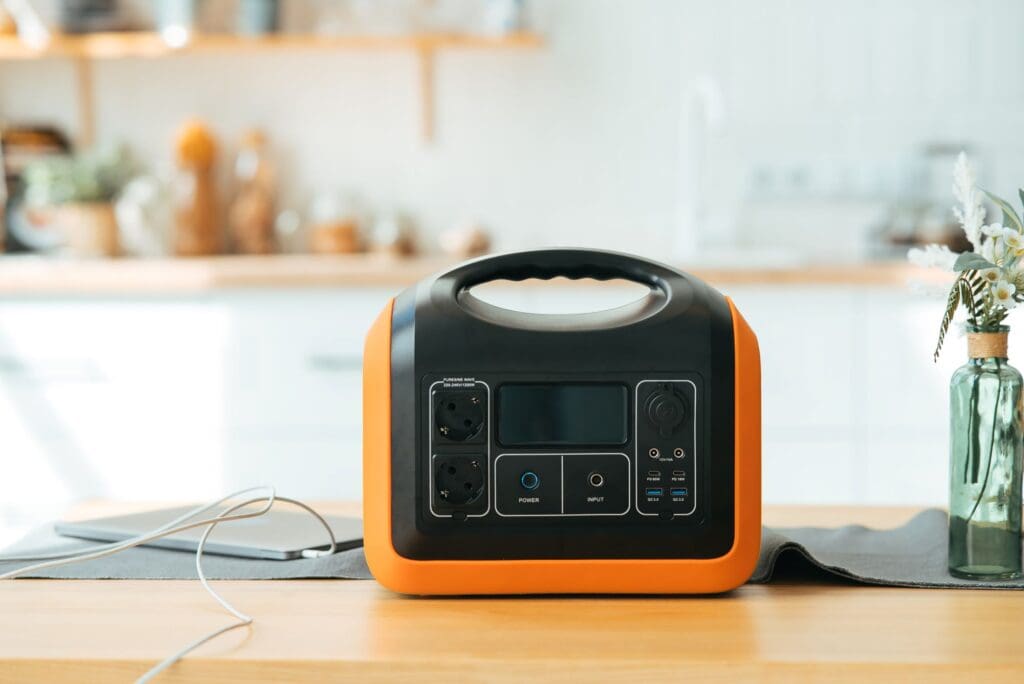 portable-power-station-at-home-on-a-kitchen-counter