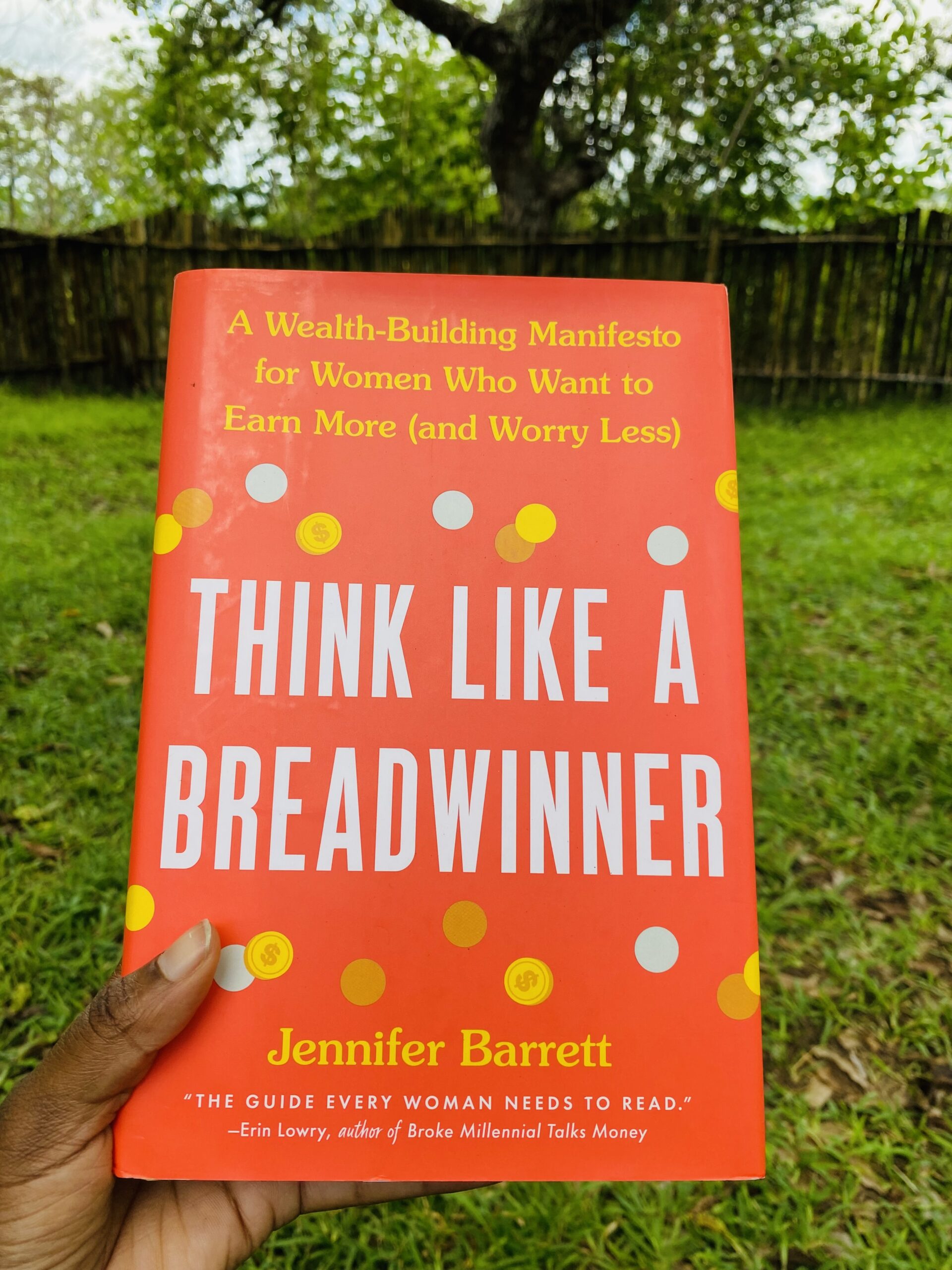 Holding Think Like a Breadwinner book