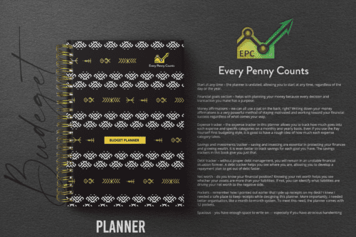EPC Budget Planner Book
