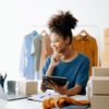 young-african-woman-running-online-store-startup-Choosing a Business Name